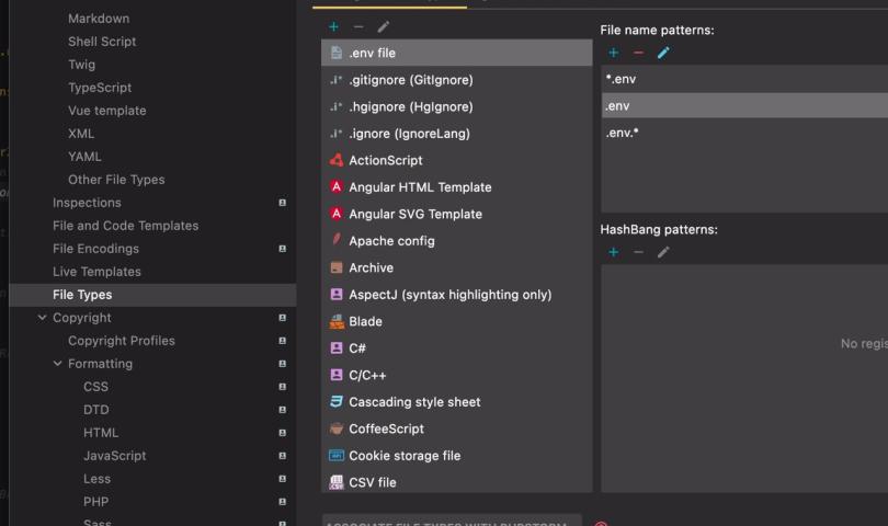 Если jetbrains ide не видит .env файлы